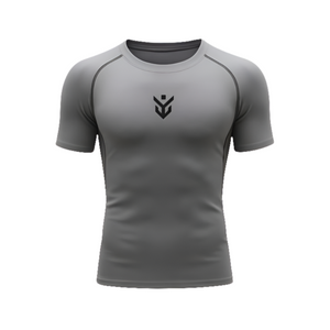 Discipline Compression Top – Iron Grey