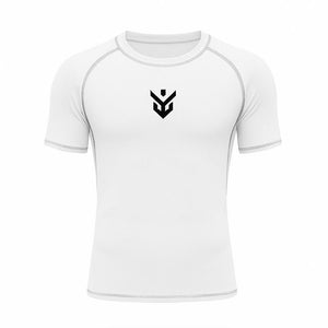 Discipline Compression Top – Frost White